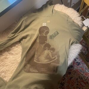 Jean Paul gaultier mesh turtleneck Long Sleeve Shirt